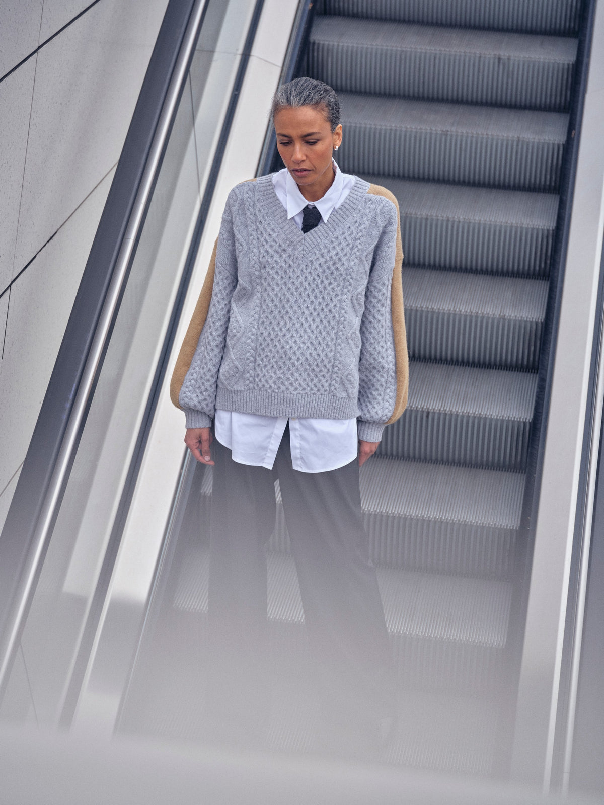 Beth Ottili V Neck Knit