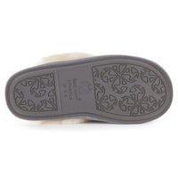 Slippers Harris Tweed Sheepskin Kate Mule Grey