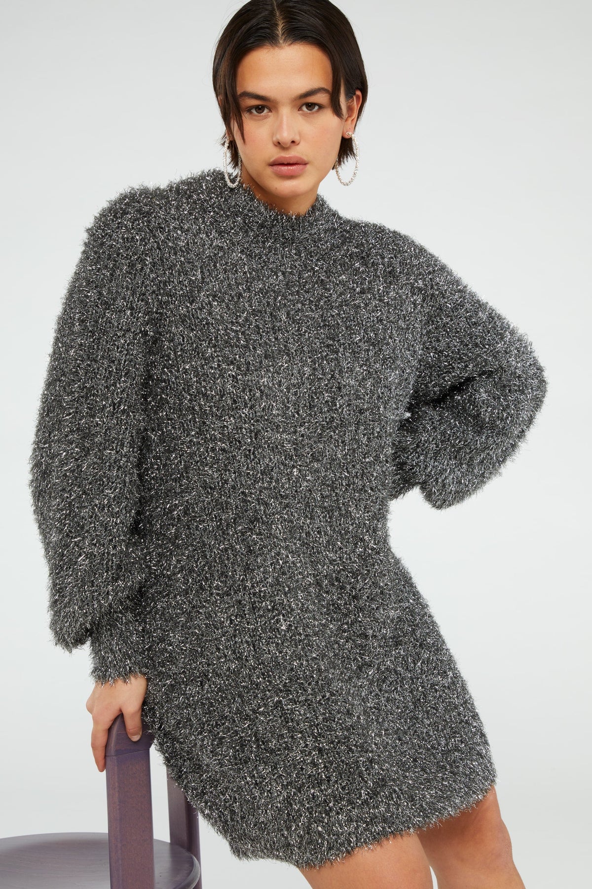 Kitty Dress Dark Silver SALE