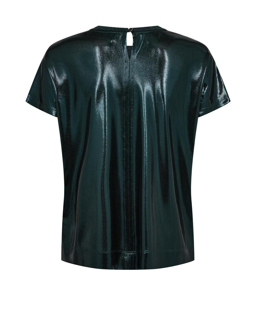 Nivola Metallic Tee Dark Pine