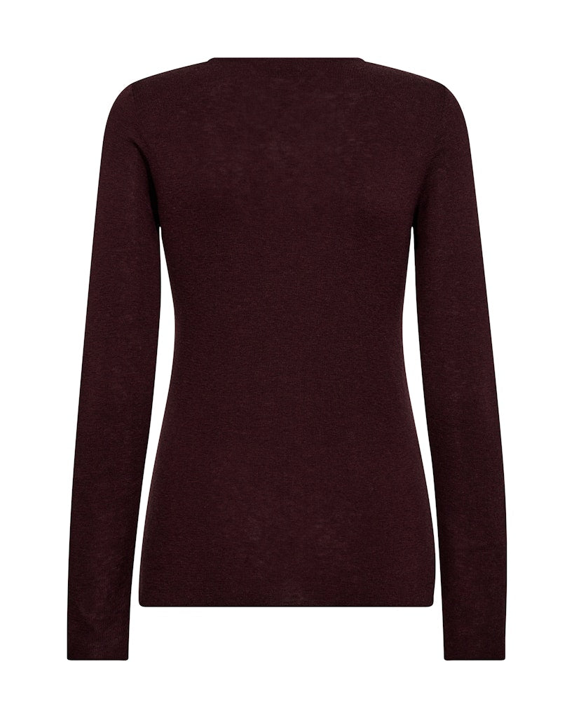 Bouch Round Neck Knit Fudge