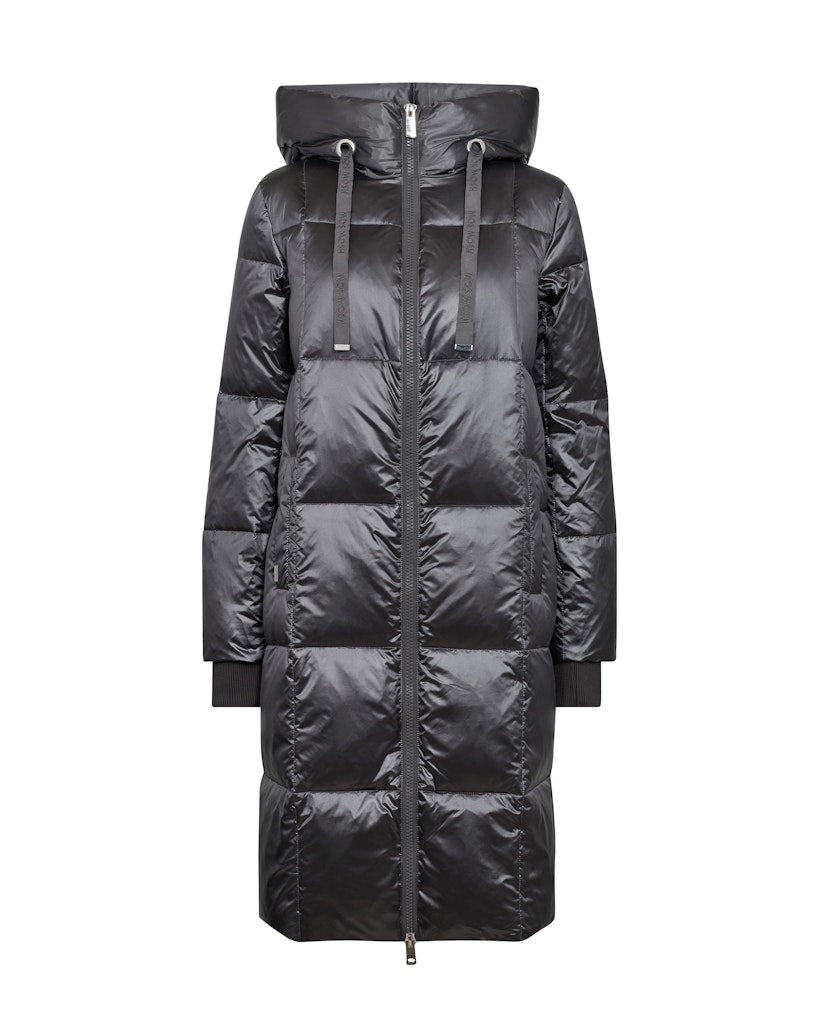 Nova Metallic Down Jacket Dark Grey