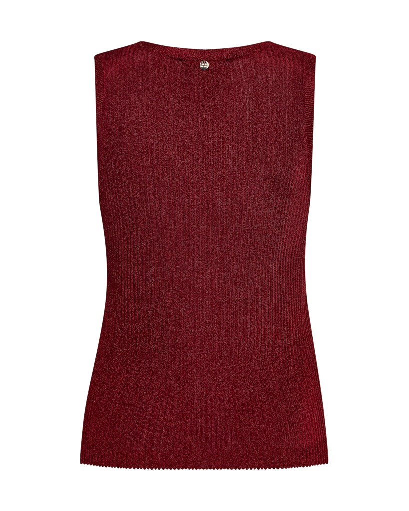 Relena Imanja Knit Top Red