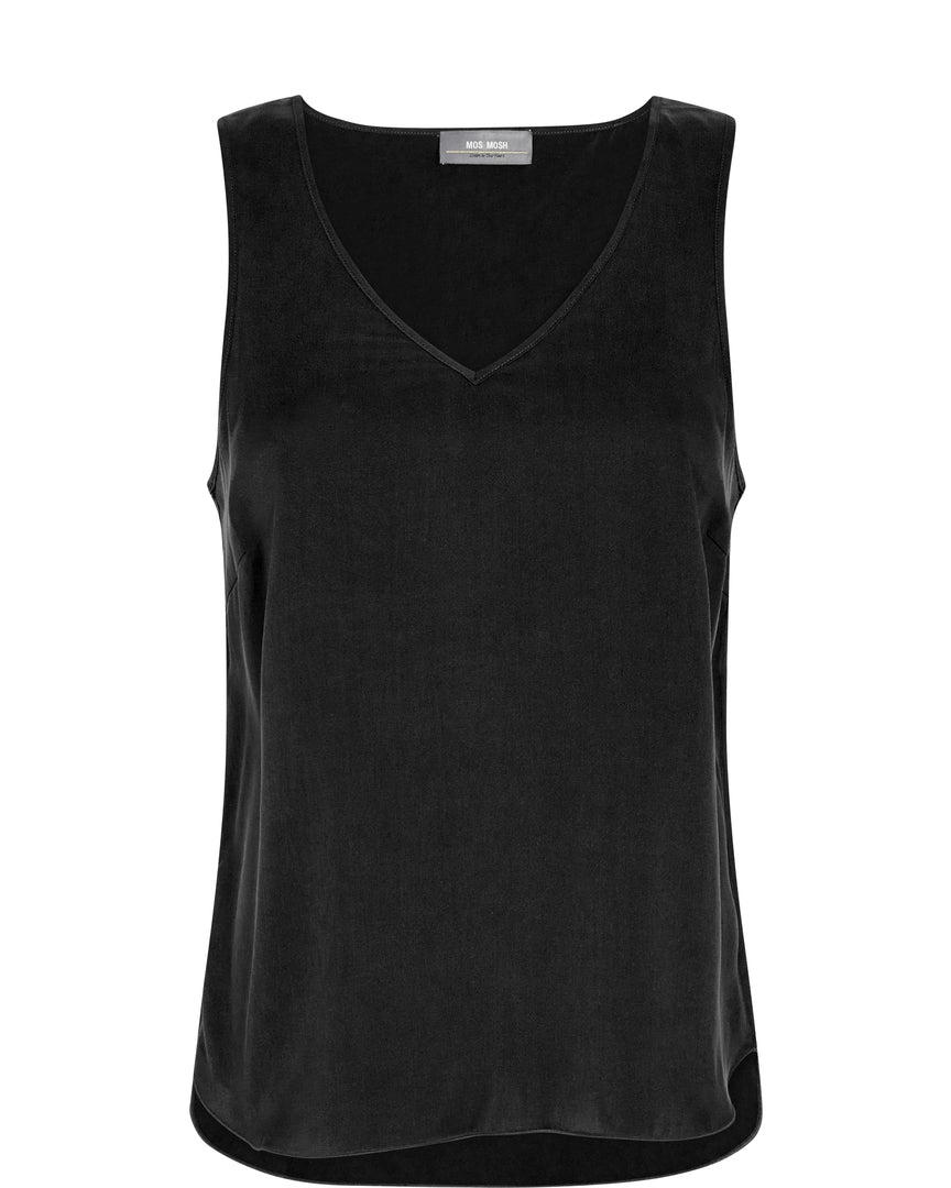 Astrid V Neck Silk Tank