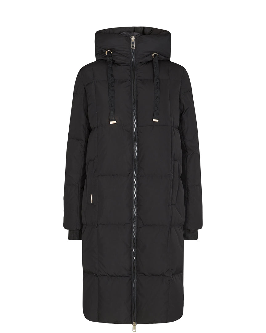 Nova Square Down Coat Black