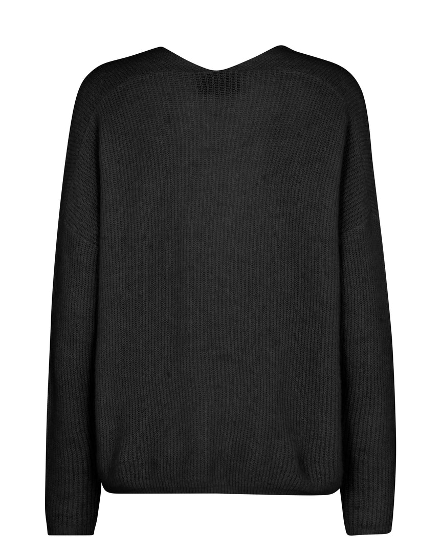 Thora V Neck Sweater Black