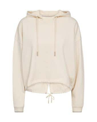 Salva Hoodie Sweatshirt Ecru | Mos Mosh | The SHOE GALLERY – The