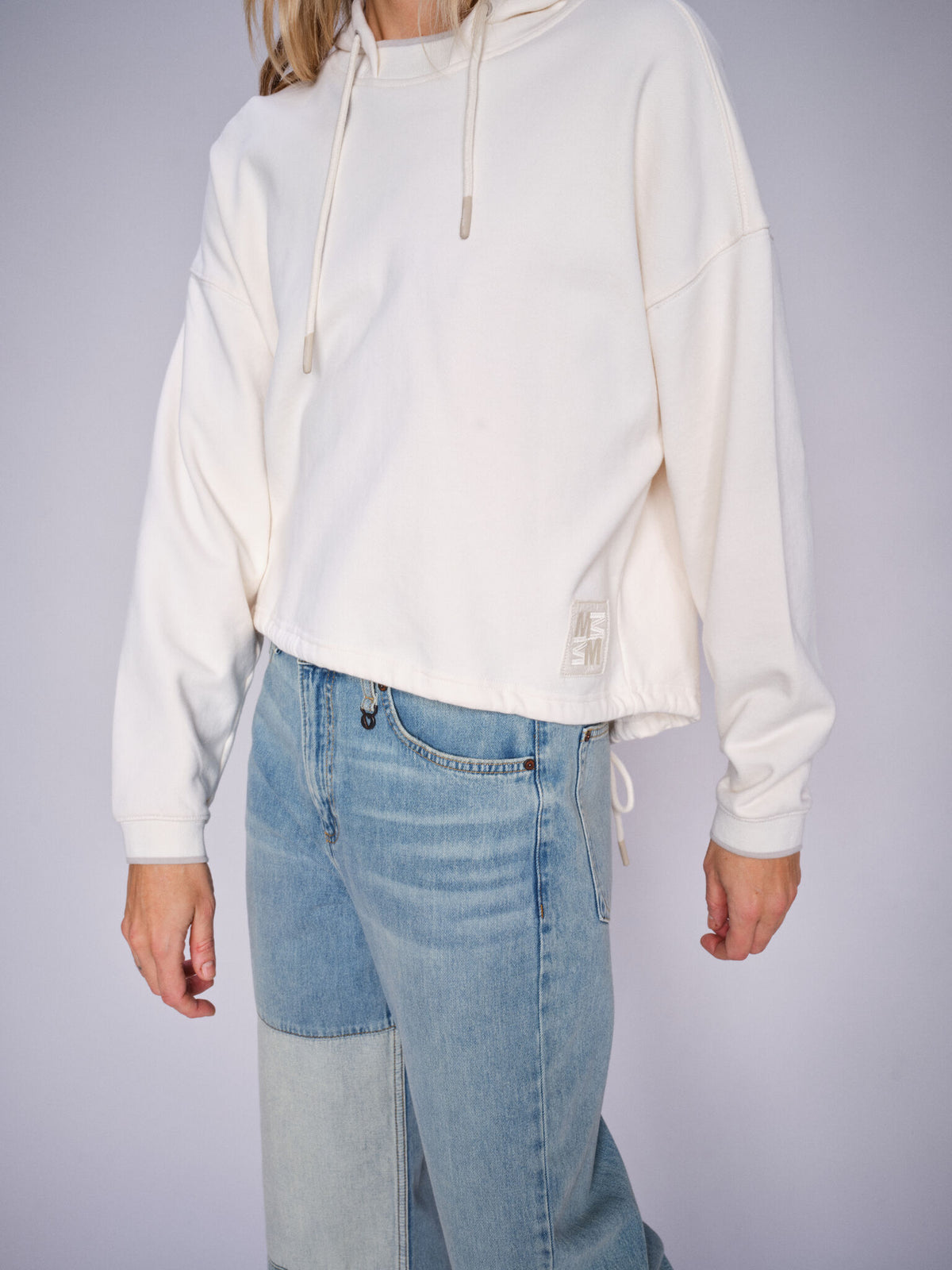 Salva Hoodie Sweatshirt Ecru