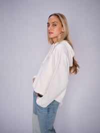 Salva Hoodie Sweatshirt Ecru