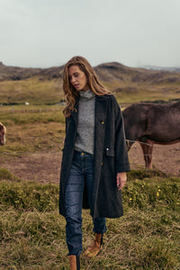 Aidy Thora Rollneck Grey Melange