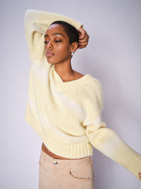 Welma Gradient Knit French Vanilla