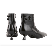 Alea Kitten Heel Boot Black