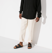 Arizona Black Birko-Flor Black Sandals MENS COLLECTION