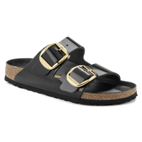 Arizona Big Buckle High Shine Black Leather
