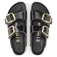 Arizona Big Buckle High Shine Black Leather
