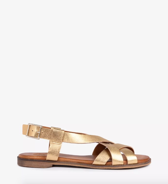Buttercup Leather Sandal Gold
