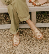 Buttercup Leather Sandal Gold