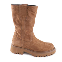 Wien Chestnut Suede Shearling Lined Boot