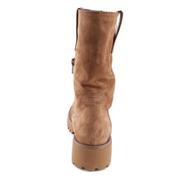 Wien Chestnut Suede Shearling Lined Boot