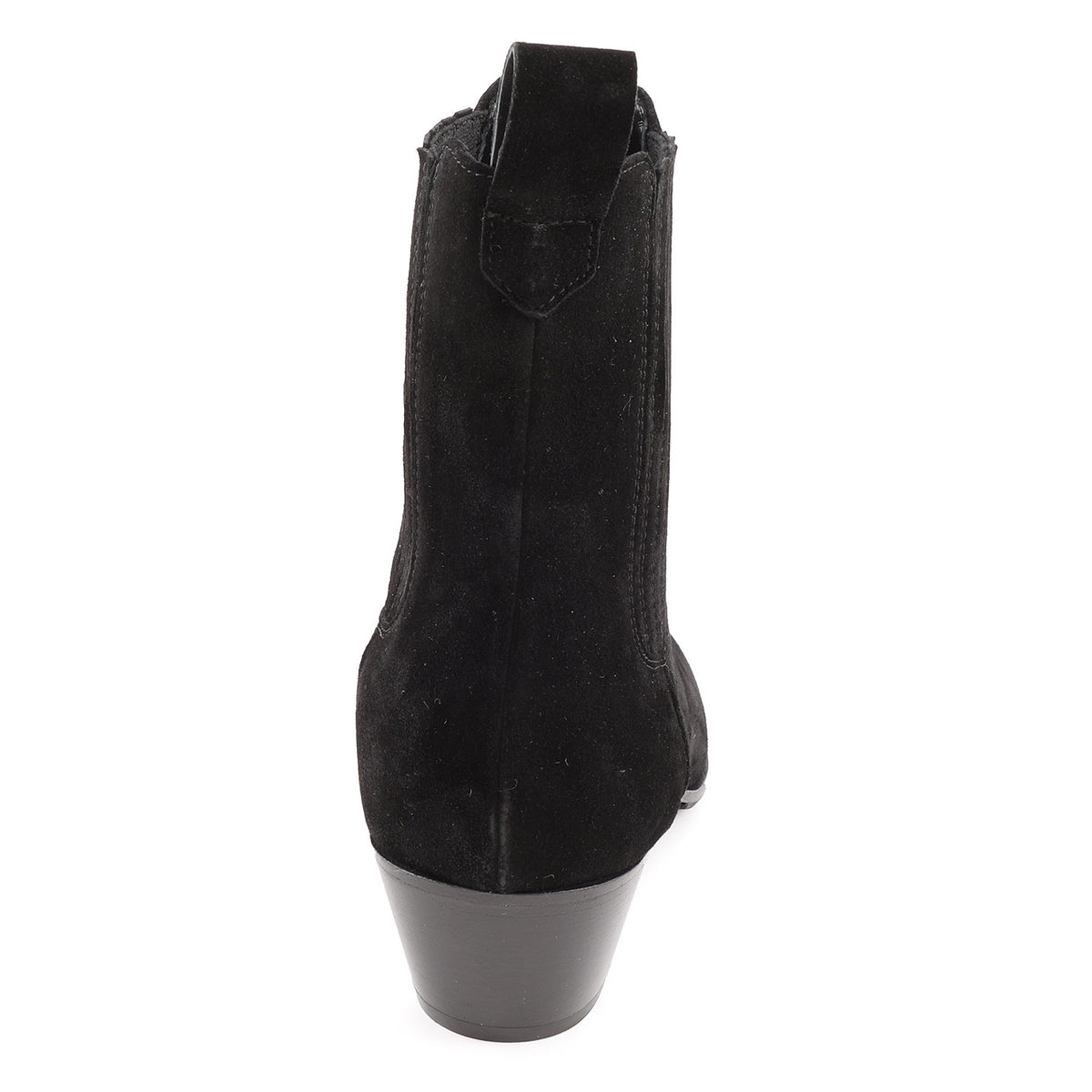 Cody Black Suede Western Chelsea Boot