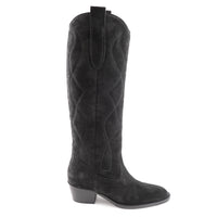 Colorado Tall Black Suede Western Boot