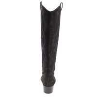 Colorado Tall Black Suede Western Boot