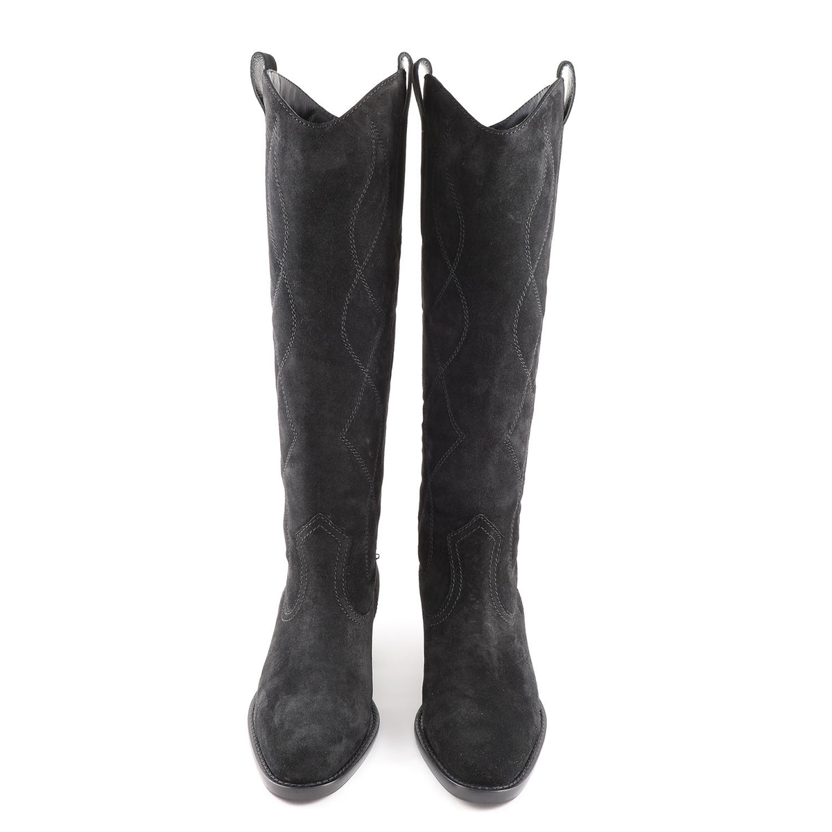 Colorado Tall Black Suede Western Boot