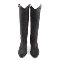 Colorado Tall Black Suede Western Boot