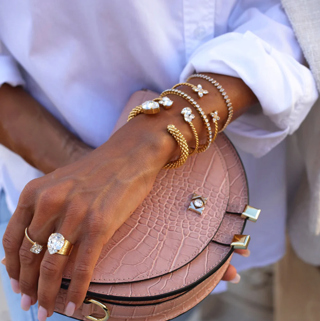 Crystal Alisia Bracelet Gold