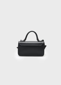 Dolores Mini Bow Leather Bag Black
