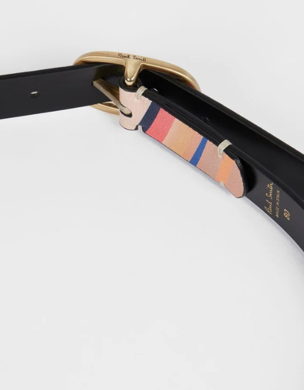 Dusky Swirl Leather belt