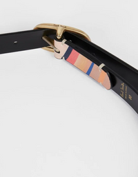 Dusky Swirl Leather belt