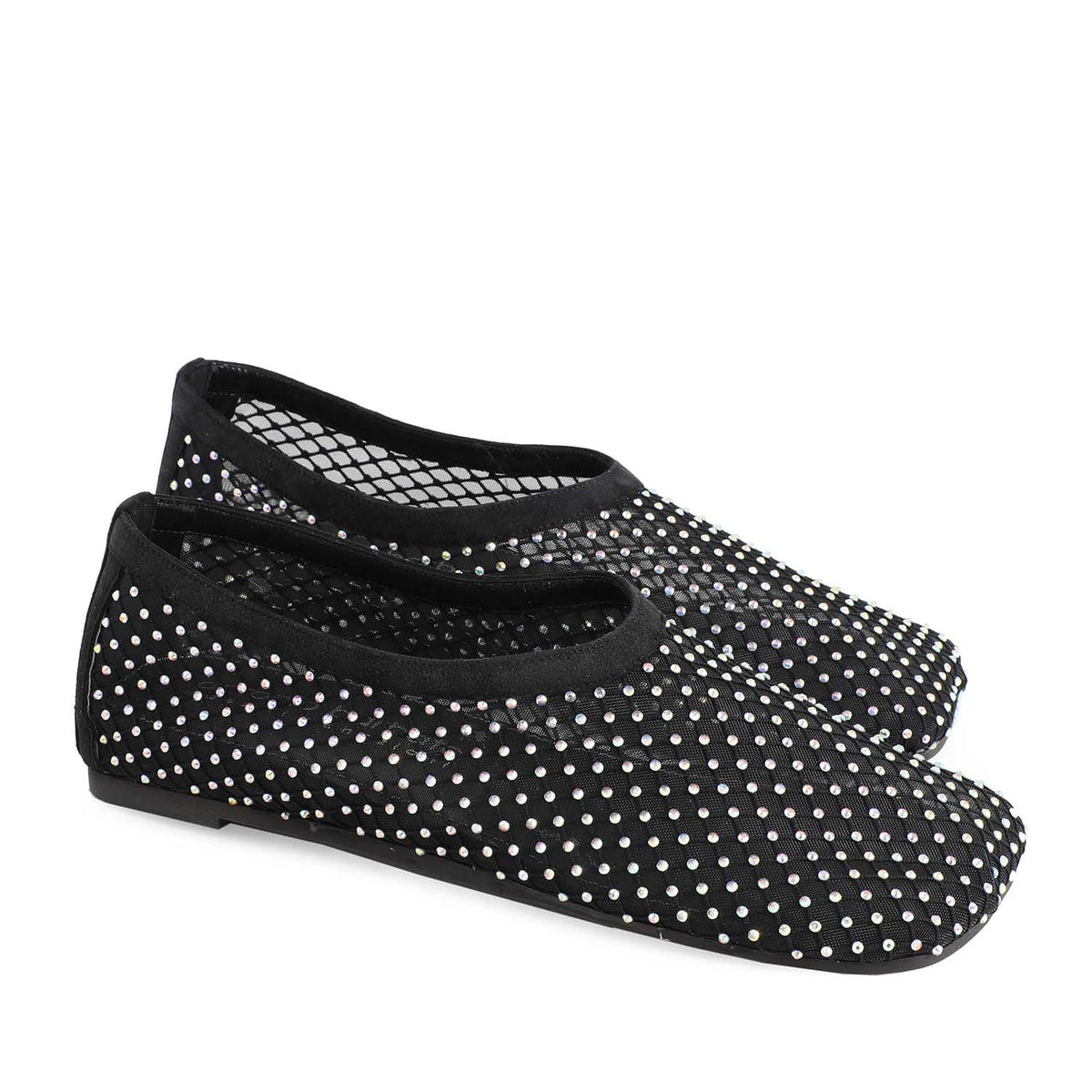 Gioiella ballet flats black