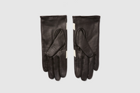 Black Heart Leather Gloves