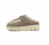 Bounce Eskimo Stitch Clog Elephant Grey