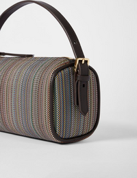 Women's Pochette Signature Stripe
