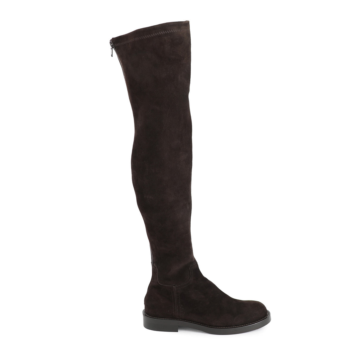 Princeton OTK Stretch Suede Boot Chocolate