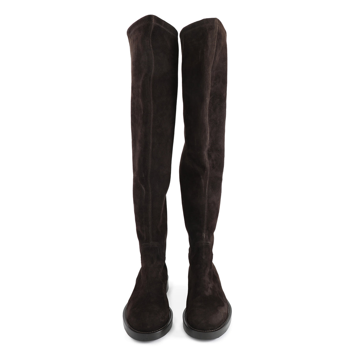 Princeton OTK Stretch Suede Boot Chocolate