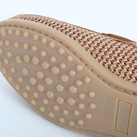 Raffia Loafers Caramel