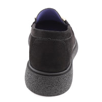 Black Suede Leather Loafer