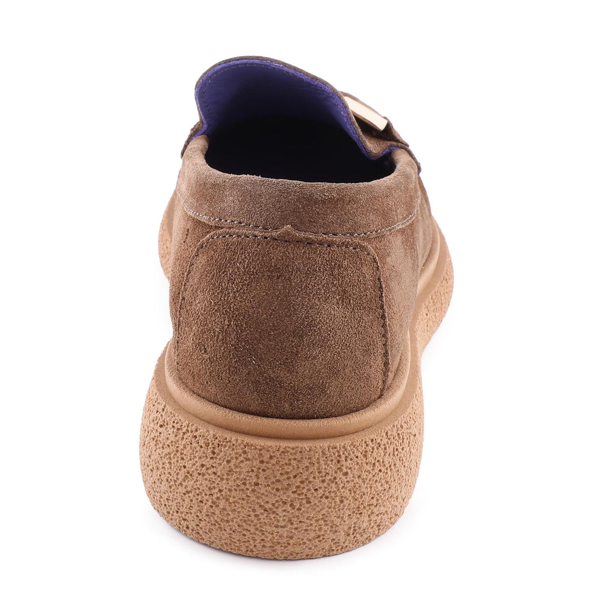 Tan Suede Leather Loafers