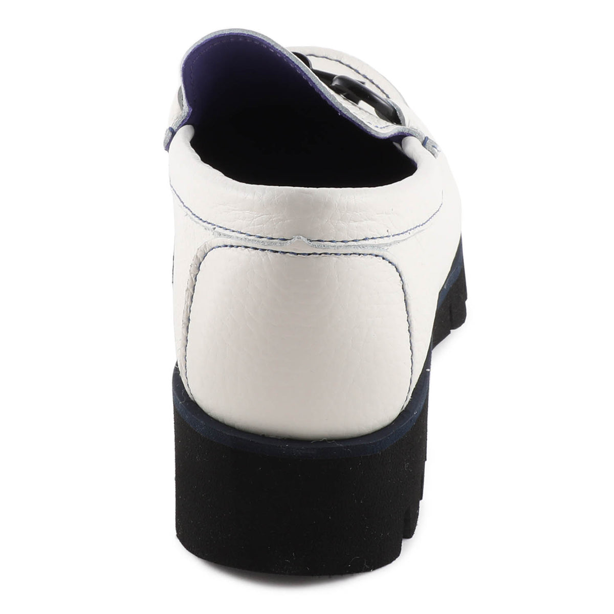 White Leather Loafer