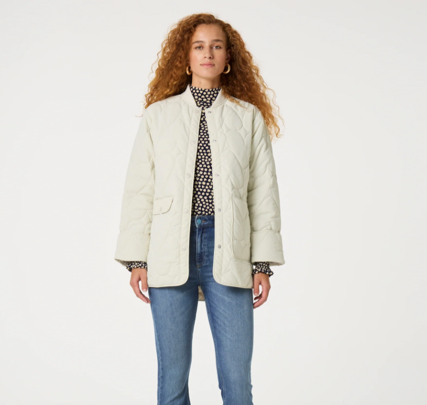 Xander Jacket Cosy White