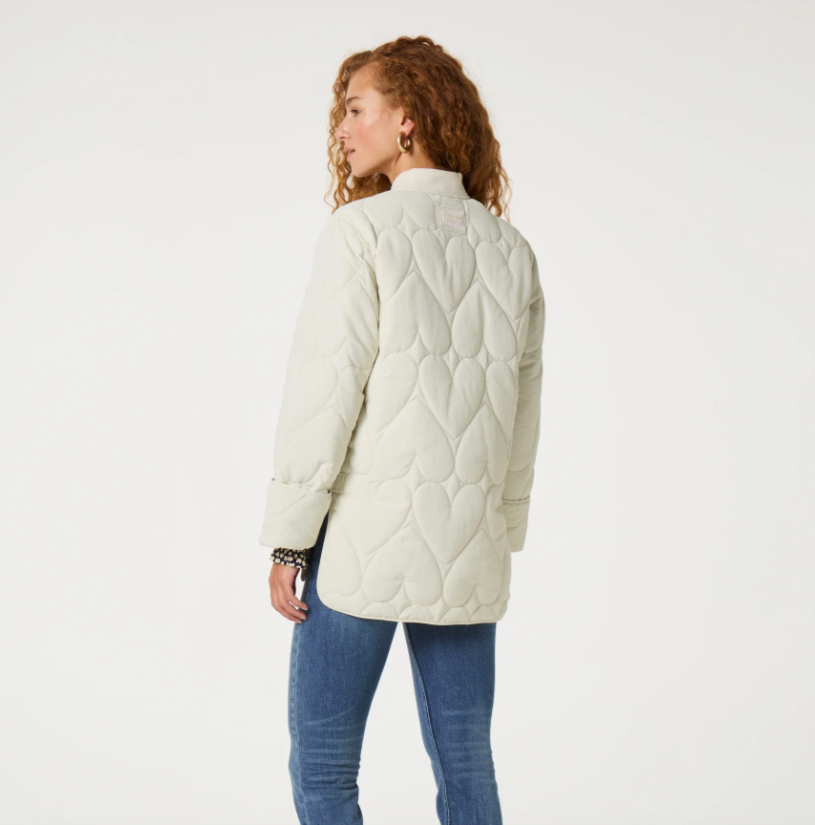 Xander Jacket Cosy White