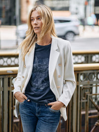 Babeth Lunie Blazer Ecru
