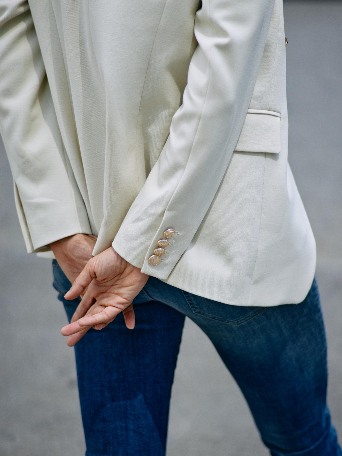 Babeth Lunie Blazer Ecru
