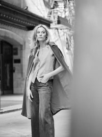 Elene Caia Vest Sharkskin