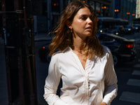 Sybel Wave Shirt Ecru