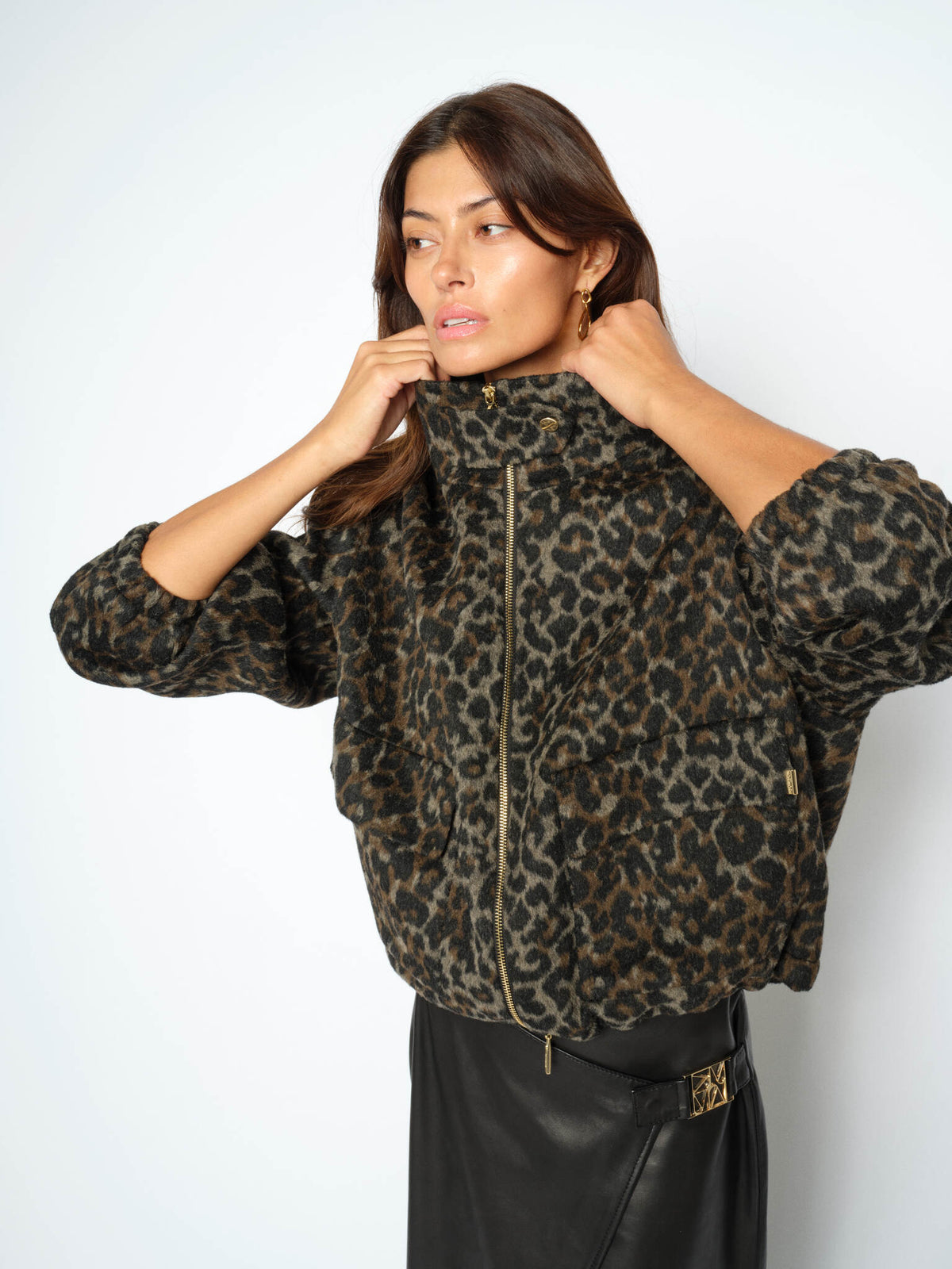 Camille Leo Jacket Black