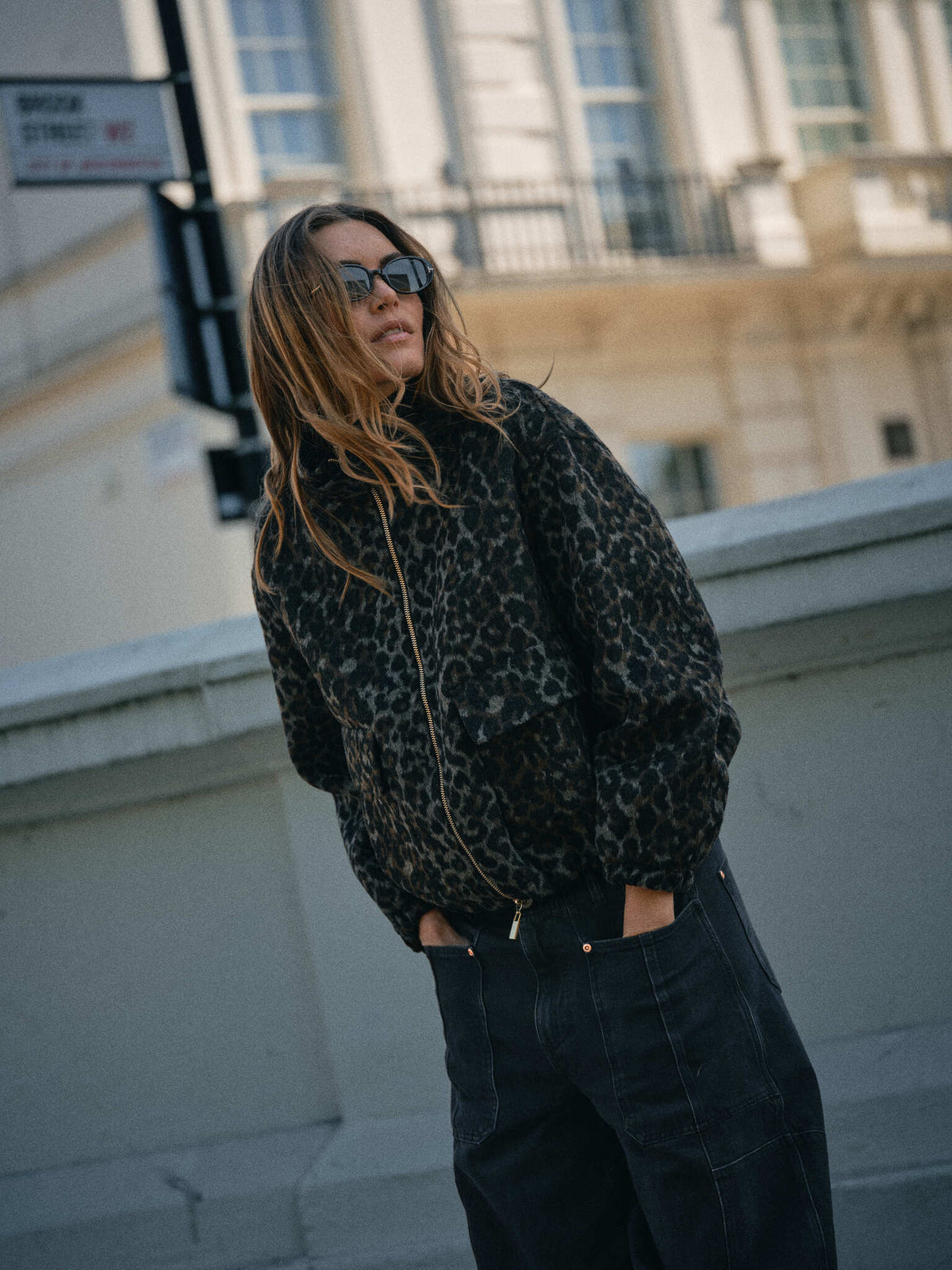 Camille Leo Jacket Black